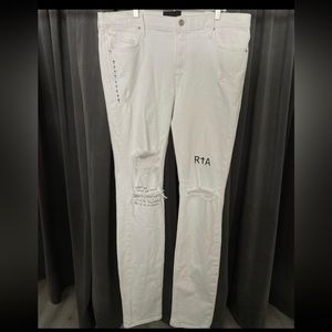 RTA Bryant Artistic Graphic Jeans